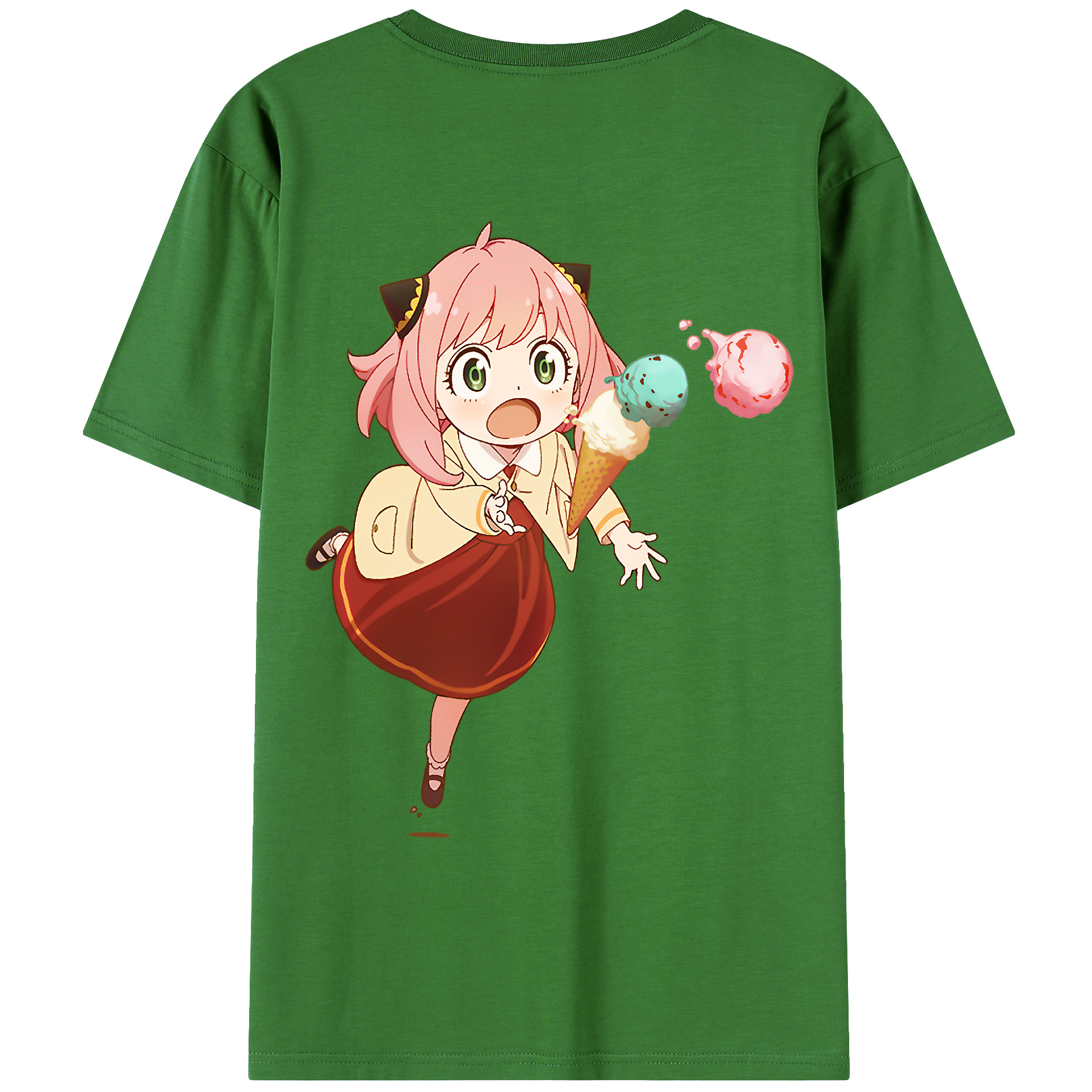 （画像用） SPY×FAMILY间谍家家酒 レディース半袖Tシャツ(バックプリント)